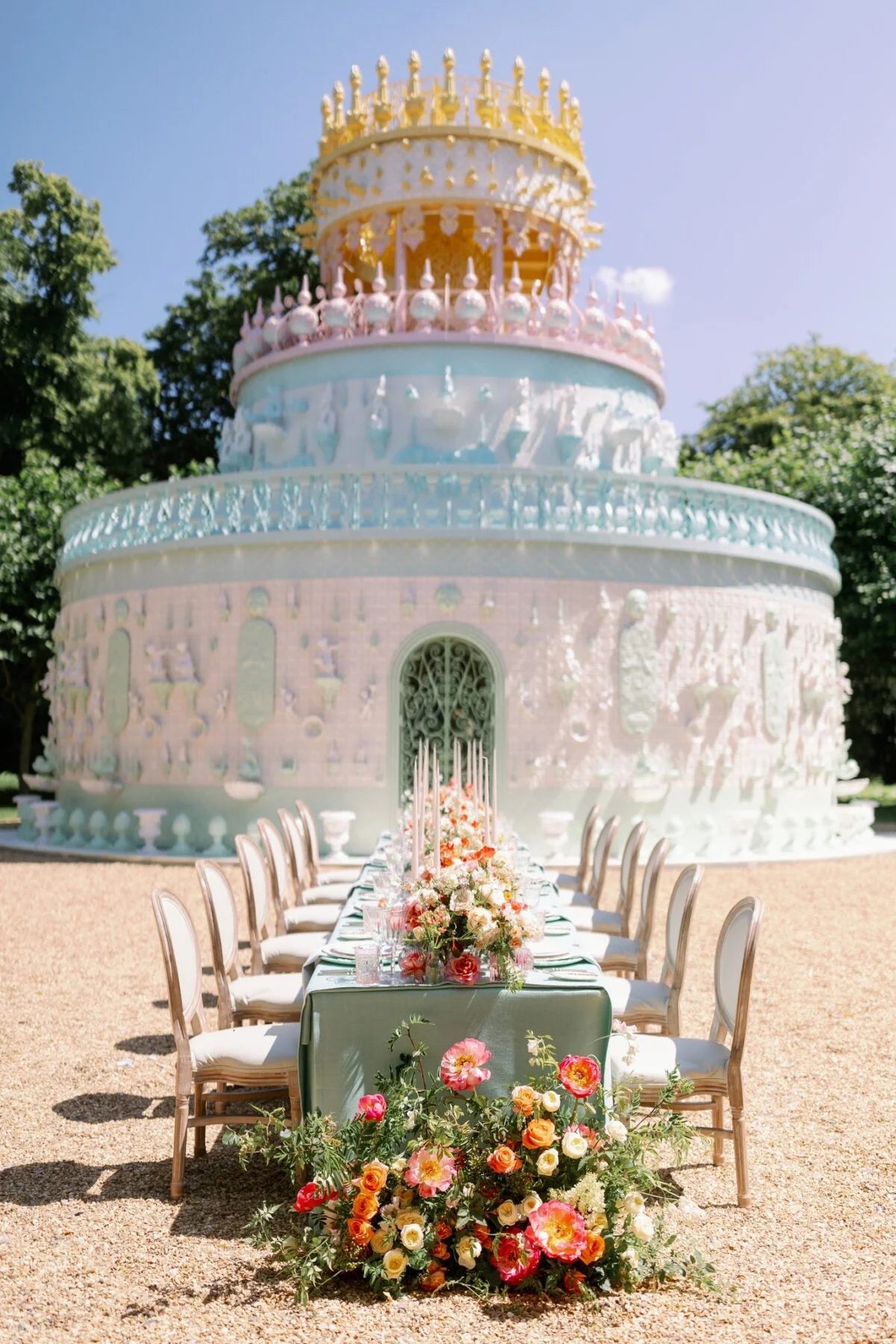 Limewash Louis Chair