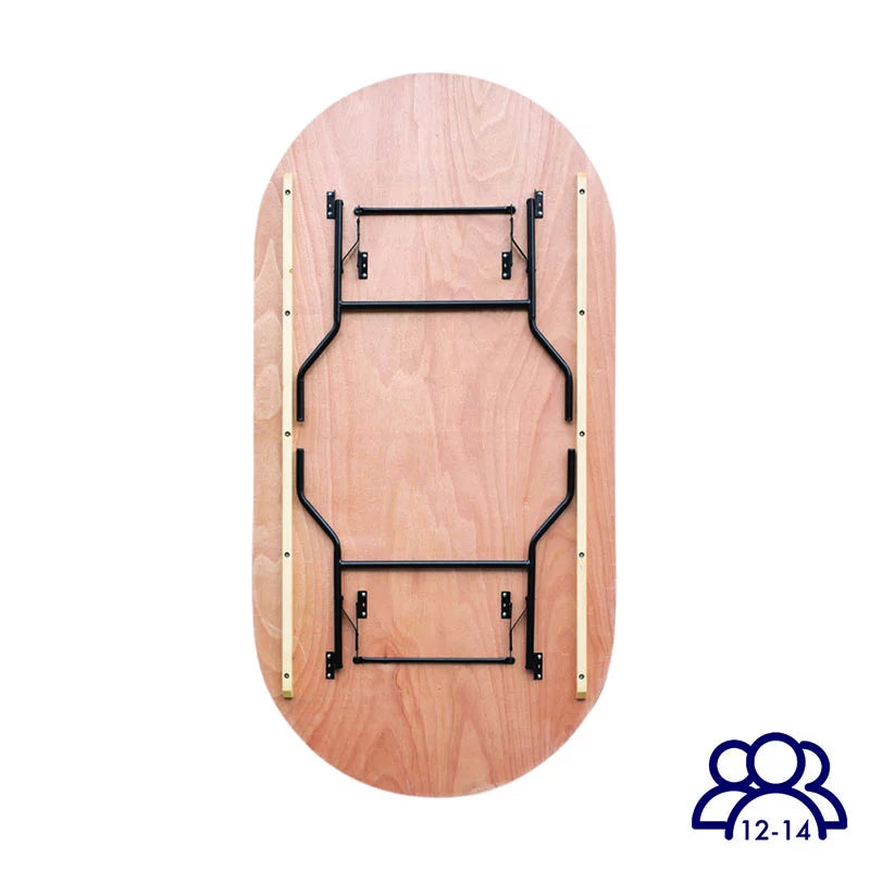 Oval Table 8ft x 4ft