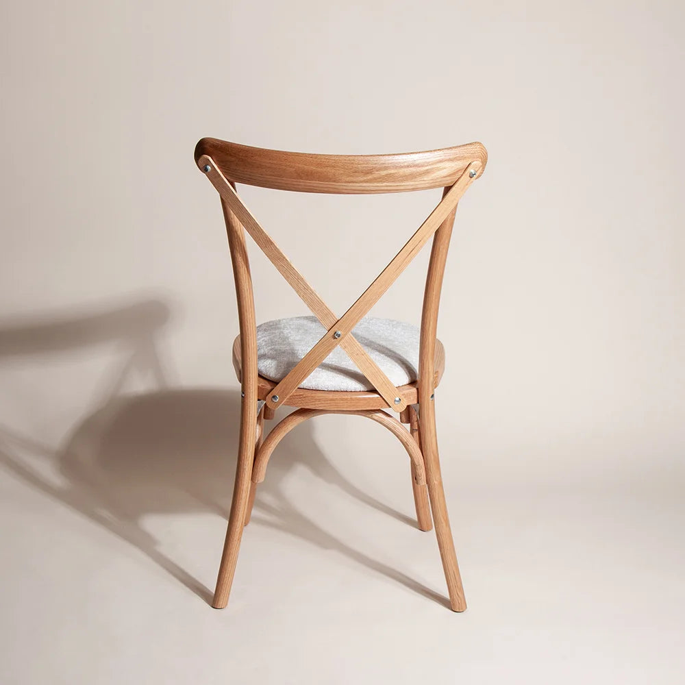 Light Oak Crossback Chair