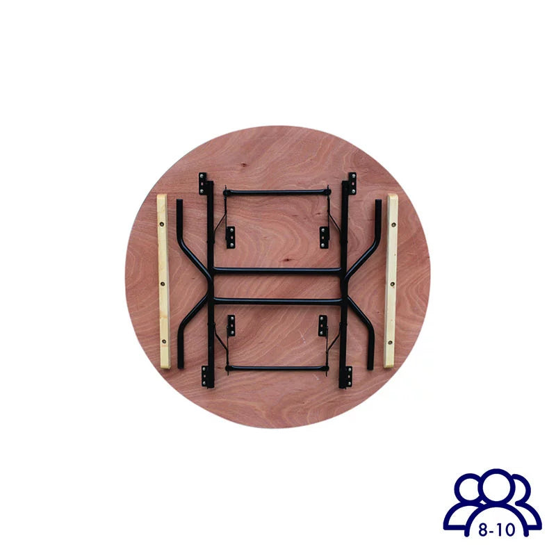 5ft 6" Round Folding Table