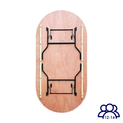 Oval Table 8ft x 4ft