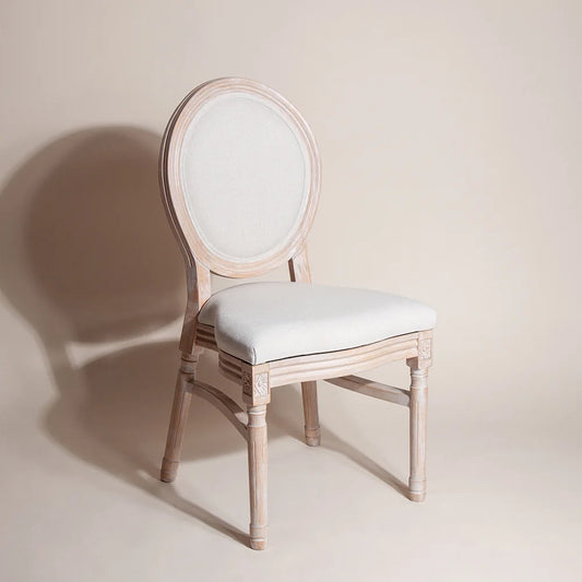 Limewash Louis Chair