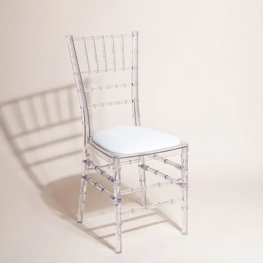 Ice Chiavari Chair – Sleek, Stylish, and Durable
