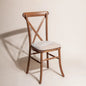 Lisa Crossback Chair - Tipi Brown
